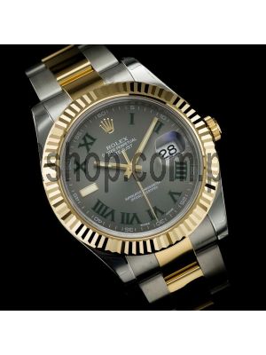 Rolex DateJust II Two Tone Swiss Quality ETA Movement 2836 Watch Price in Pakistan