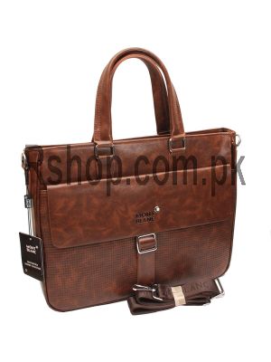 Montblanc Leather Bag ( High Quality ) Price in Pakistan