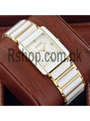 Rado Integral Jubile White Ceramic & Steel Watch Price in Pakistan