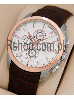 Tissot 1853 Couturier Chronograph Brown Leather Starp Watch Price in Pakistan