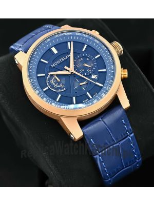 MontBlanc Blue Chronograph Watch Price in Pakistan